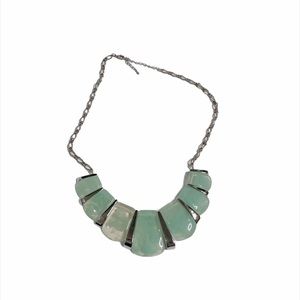 FINAl PRICE 🔴 Mint and Silver Necklace